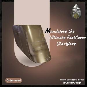 Mandalore the Ultimate foot Armor Star wars 3d digital download