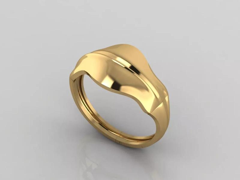 Women Plain Ring Ready STL 3DM Models Womens Rings 3D models