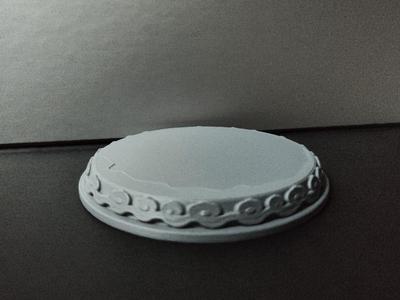 Chinese Auspicious Cloud Base For Figurines