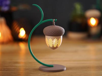Acorn Tea Light Lantern