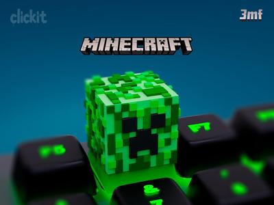 Creeper Keycap – Minecraft Inspired  Keycap 