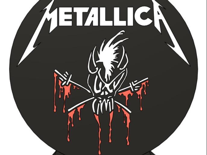 Metallica Scary Guy Light Box