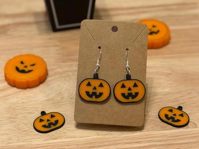 Halloween Pumpkin Earrings