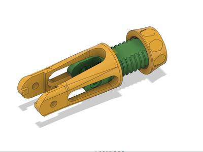 Simple Belt Tensioner for 2020 extrusion profile
