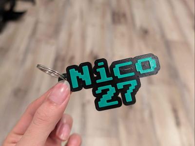 Nico Hulkenberg Kick Sauber 27 Keychain