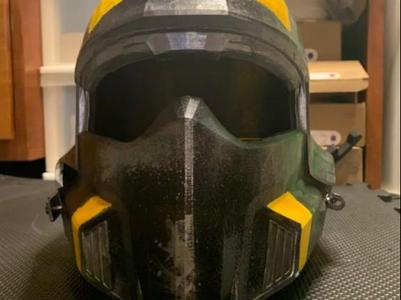 AMS Helldivers Helmet (Cosplay)