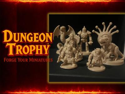 Dungeon Trophy – Monsters Miniatures Pack Vol. 2