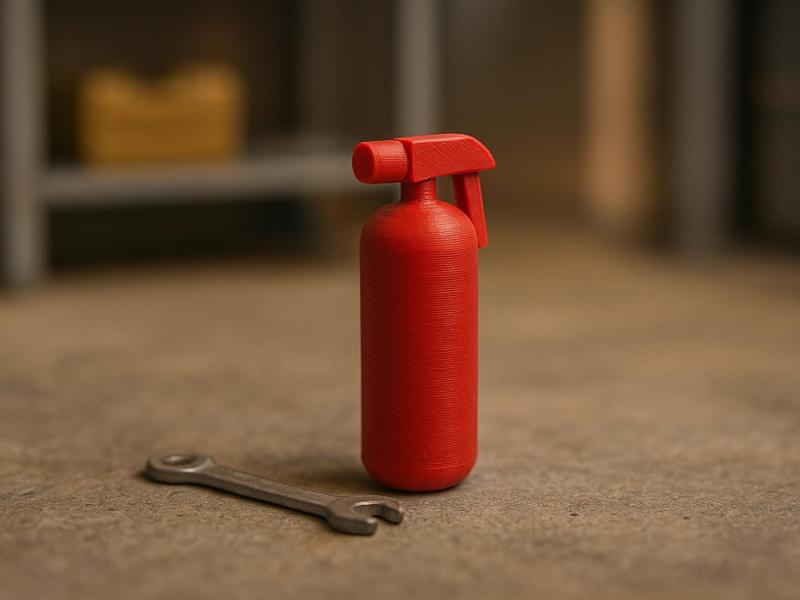 1/18 Miniature Fire Extinguisher