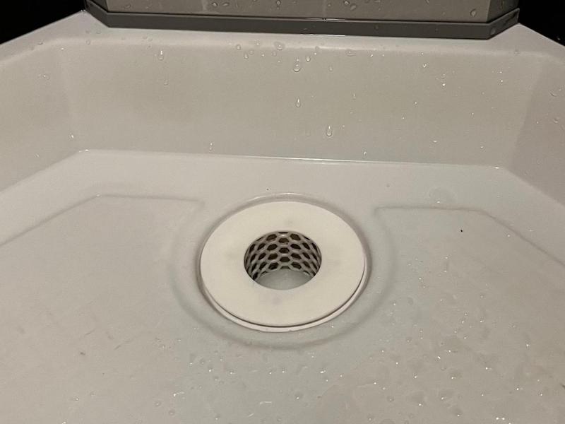 Hair catcher shower
