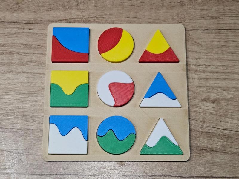 Montessori Shapes Puzzle