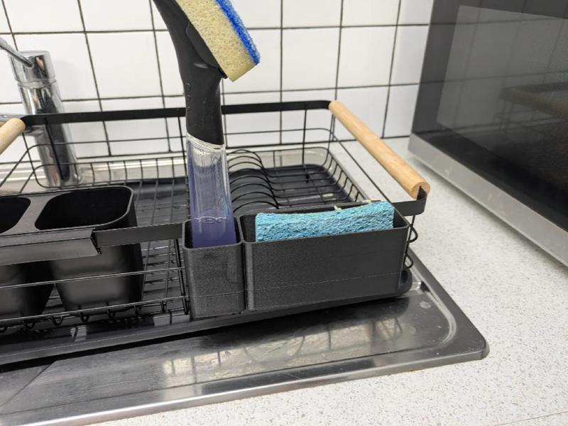 Dish Drying Tray Sponge Basket