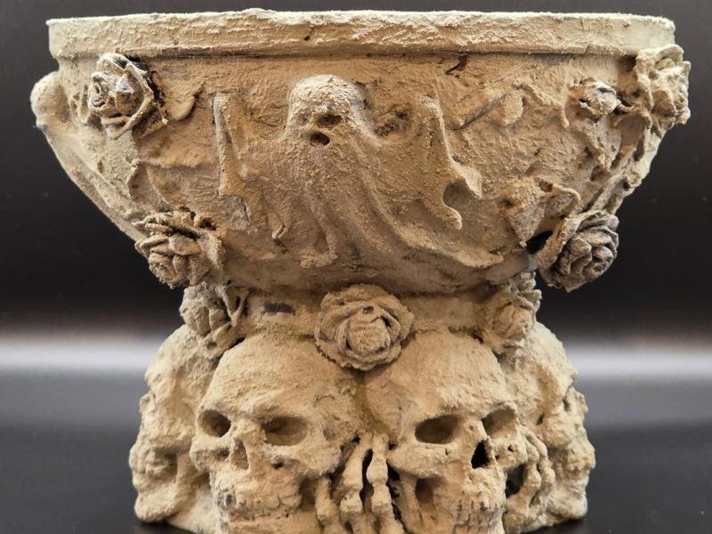 The Ghostly Goblet halloween candy bowl