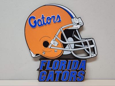 Florida Gators Helmet Desk or Wall Display