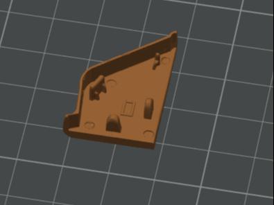 Skirting board end cap