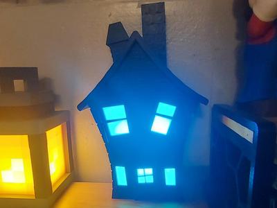 LED Lamp Haunted House Remix
