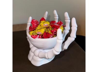 Skeleton Hand Candy Bowl