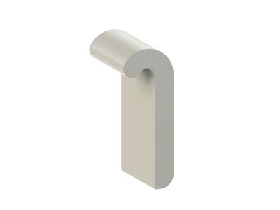 simplehuman 58L recycle bin handle support