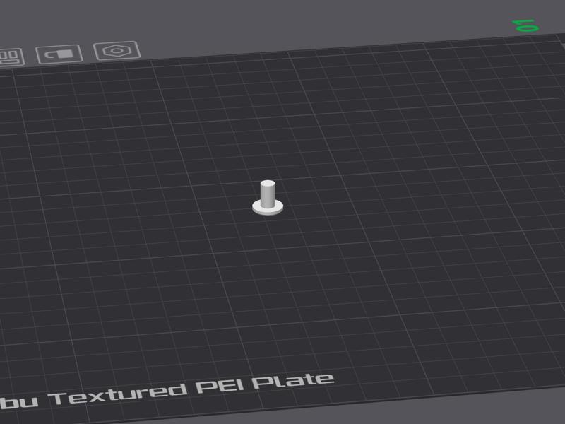 Parametric Shelf Pin Hole Cover Generator