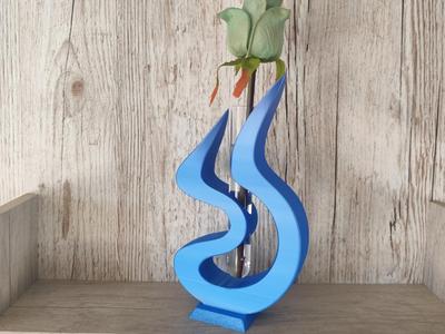 Modern Flame Test Tube Vase