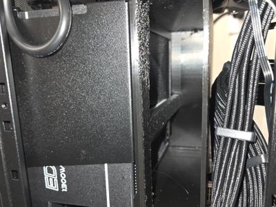 PSU Duct for Lian Li A3 using ATX PSU, Front Mount
