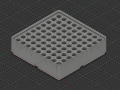 Range embouts de tournevis Gridfinity – 81 pièces