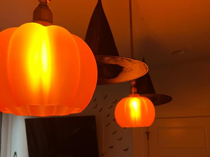 Halloween Pumpkin Pendant Light Shade 