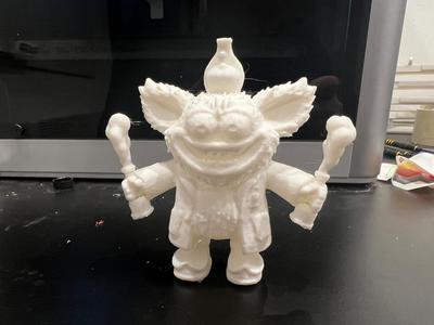 Dr. Fuzzlab - Mad Scientist Monster Figure