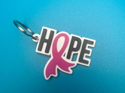 Breast Cancer Keychain