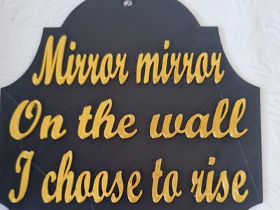 Empowerment Affirmation Plaque Wall Art