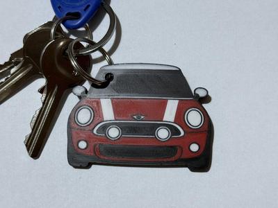 Car Keychain - Mini Cooper (2007)