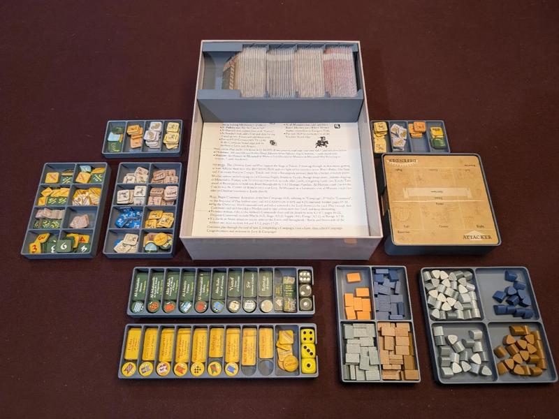Levy and Campaign Boardgame Organizer