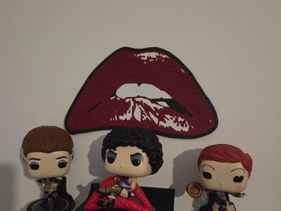 Rocky Horror Picture Show Lips Decorative Panel