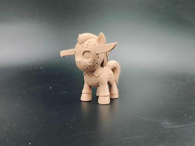 Jason Voorhees Chibi Pony - MLP - Toy - Decor