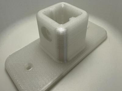 Wall & Floor Mount for 40x40 Aluminum Profile