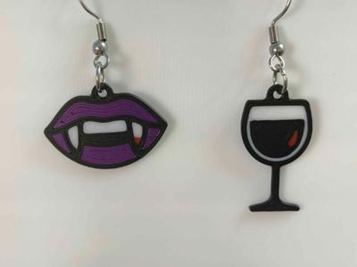 Vampire Earrings