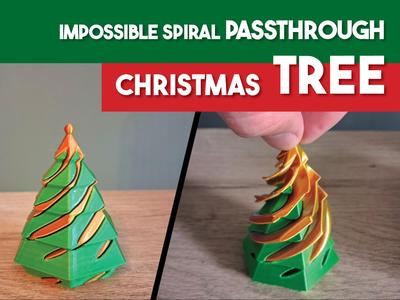 iMposible Spiral Passthrough Christmas Tree