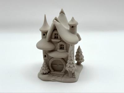 Snowcastle Fairy House
