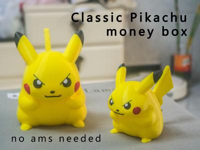 Classic Pikachu money box