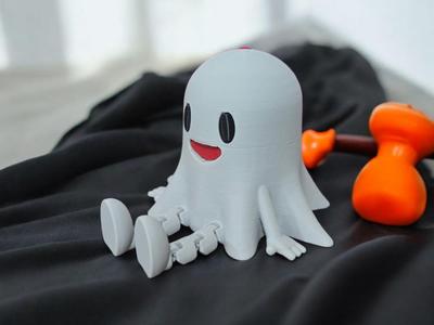 Articulated Halloween Ghost - Multiparts