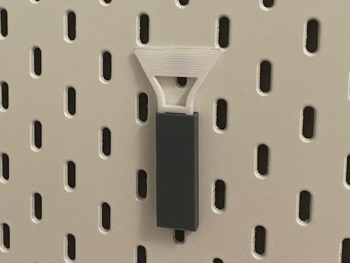 Bambu Bed Scraper Holder for Ikea Skadis