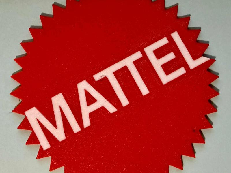 Mattel Logo Sign