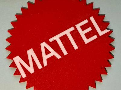 Mattel Logo Sign