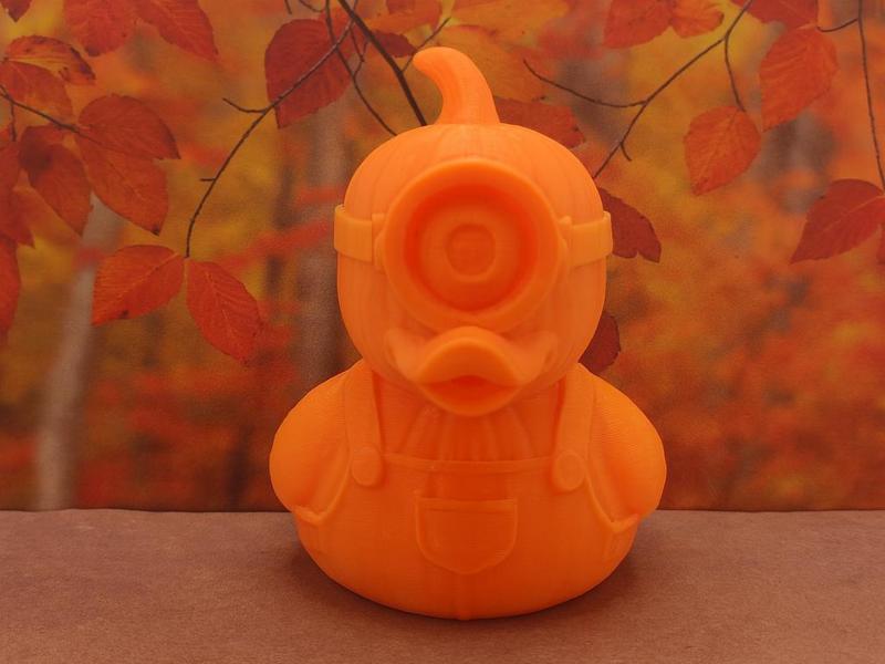 Duck Minion Pumpkin