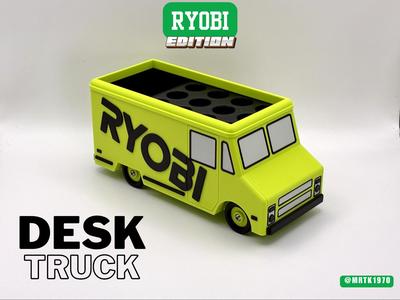Ryobi tools desk truck organizer pen holder