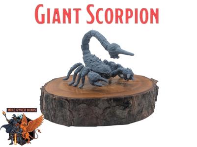 DnD TTRPG Giant Scorpion Miniature