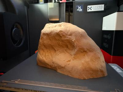 Hollow fake rock - cover for water valve etc.
