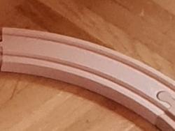 brio compatible wooden train standard corner