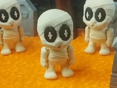 Mini Flexi Mummy – Print-in-Place