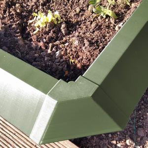 Slug Barrier for Raised Garden Bed (120×80 cm)