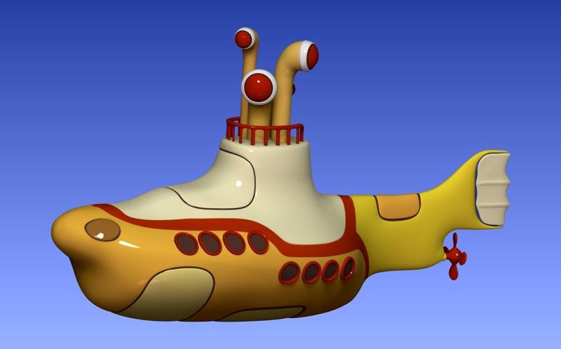 Yellow submarine .The Beatles